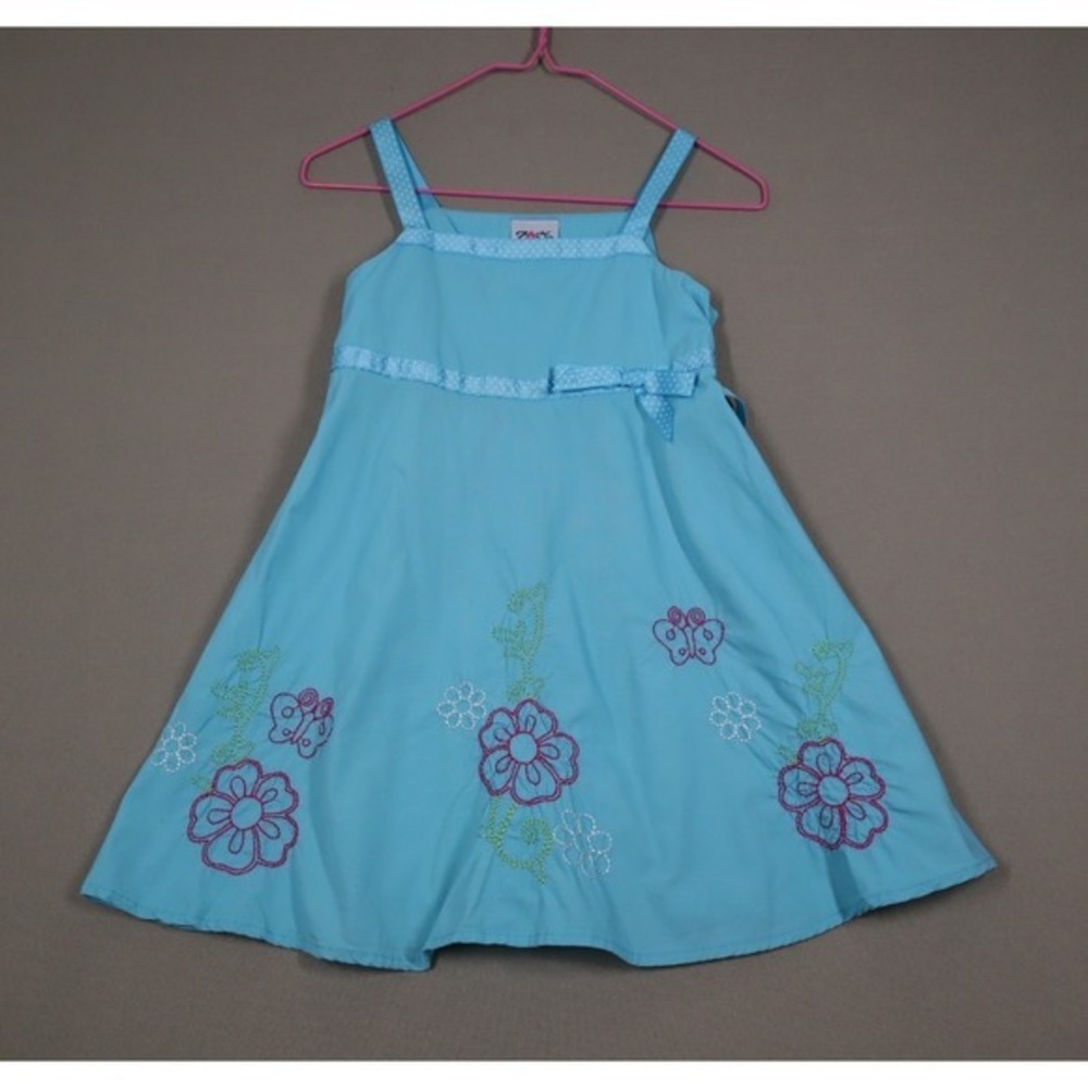Zoey Girl Vintage Blue‎ Sundress - Size 5